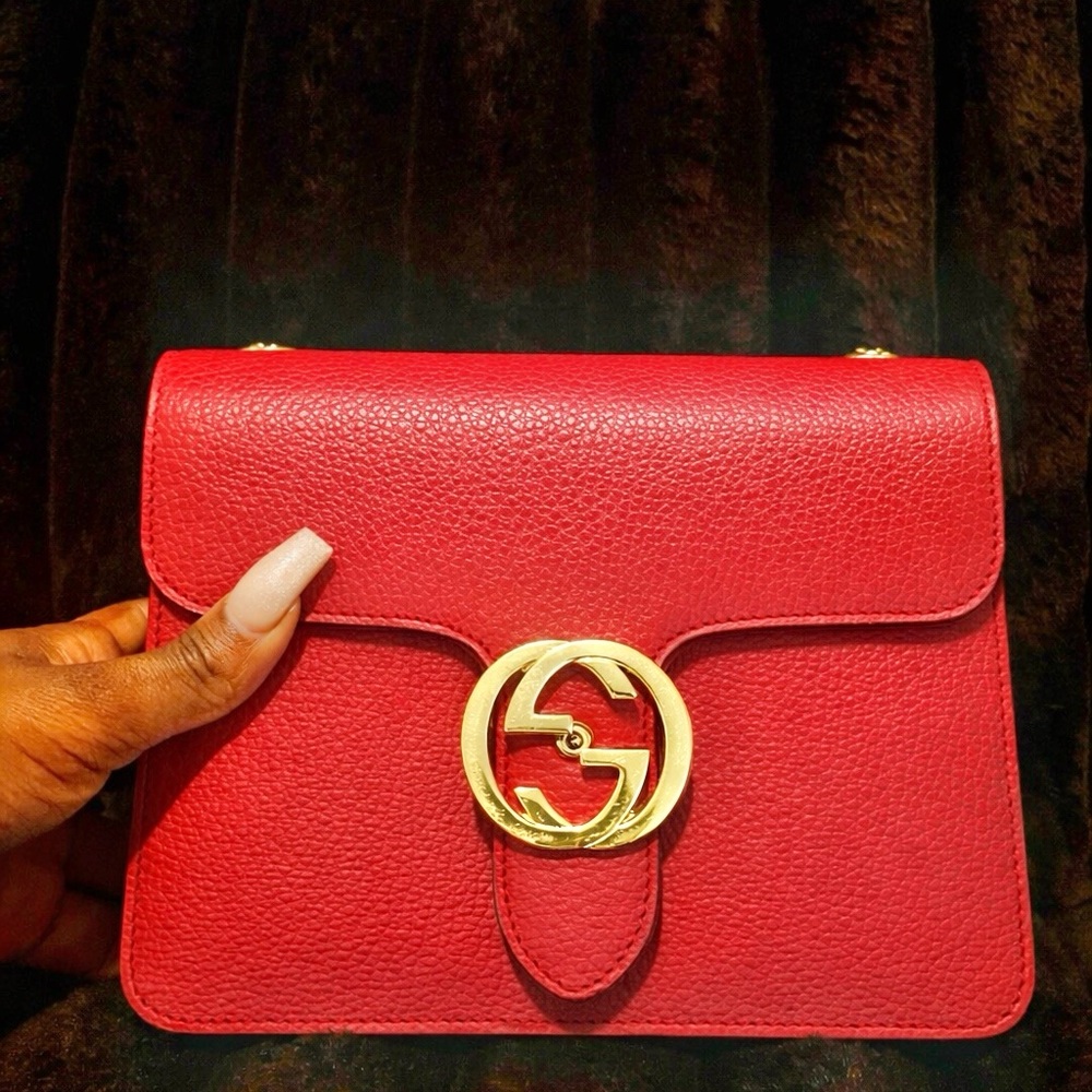 Gucci Leather Crossbody Bag